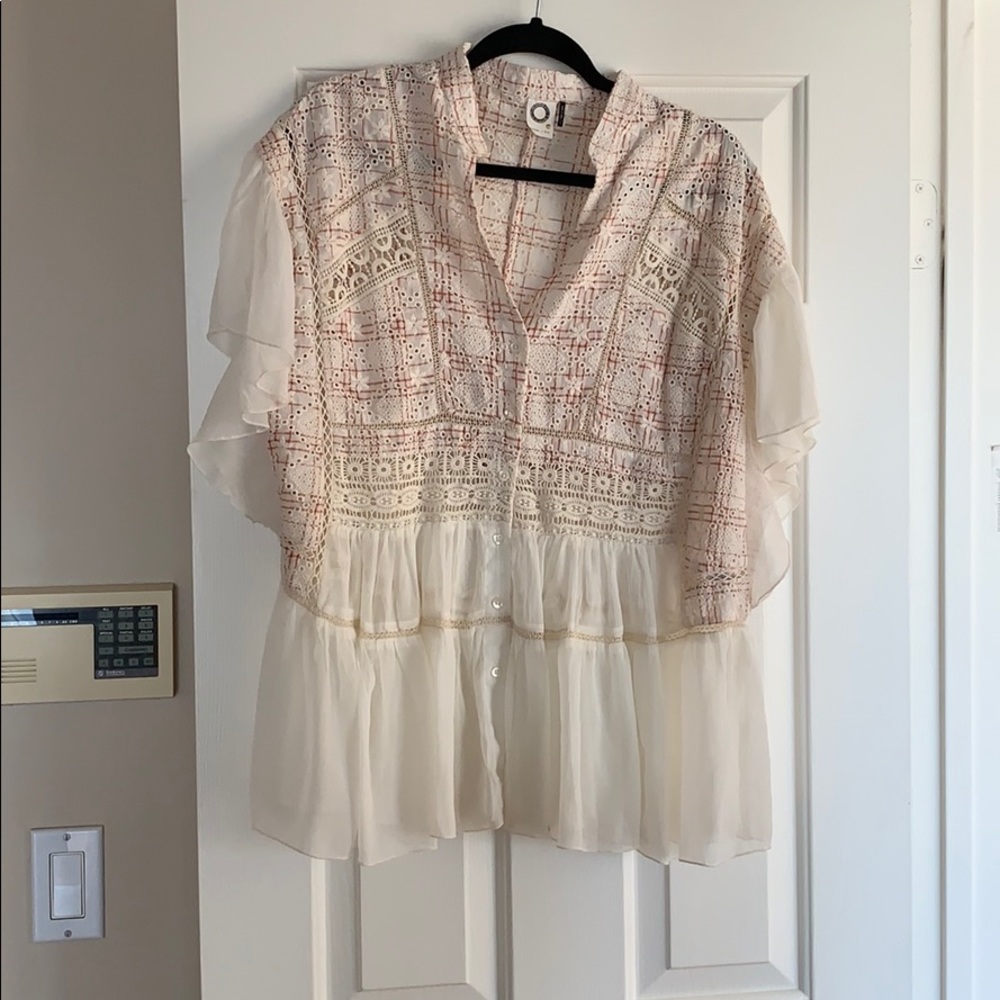 Anthropologie blouse, NWOT, size L